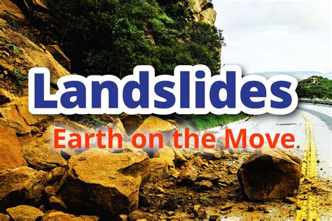 Eo Kids Landslides Earth On The Move