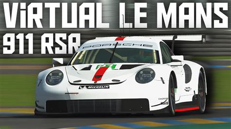 Rfactor Porsche Rsr Gte Pro Onboard Wec Virtual H Le Mans