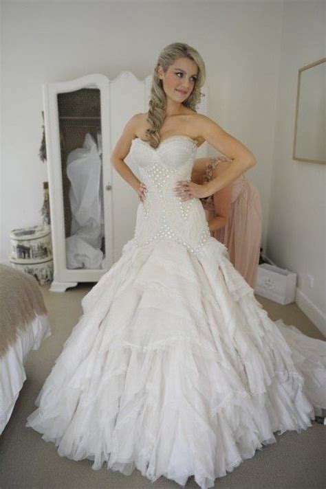 Book an appointment at our melbourne showroom today! JAton Inspired Couture Gown - Size 6 wedding dress for ...