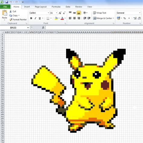 10 Incredible Works Of Art Made In Microsoft Excel Microsoft Excel