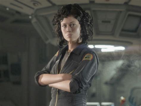 Ellen Ripley From Alien Isolation And Real Life Video