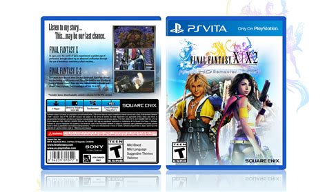 Viewing Full Size Final Fantasy X X 2 Hd Remaster Box Cover