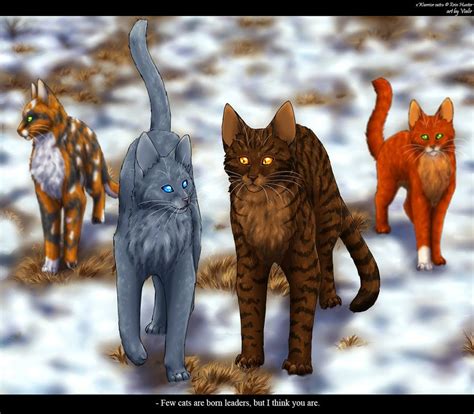 Mistyfoot And Brambleclaw By Vialir On Deviantart Warrior Cats Art