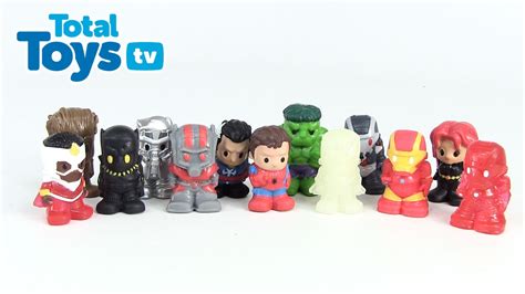 Marvel Ooshies Pack Review Youtube