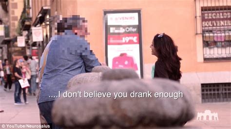 Youtube Video Shows Woman Pretend To Be Drunk During The Day In Madrid