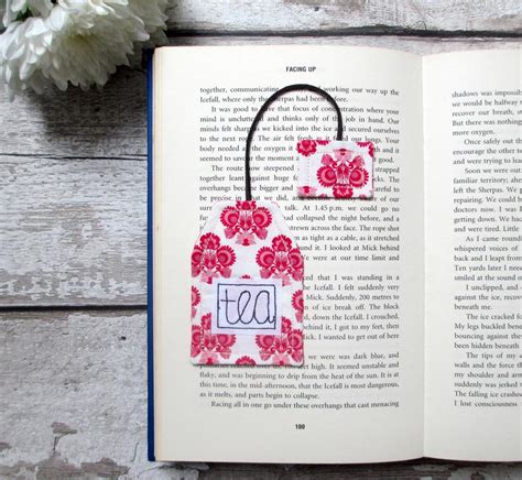 Bookmarks For Tea Lovers Tea Bag Bookmark Book Club Ts Save The