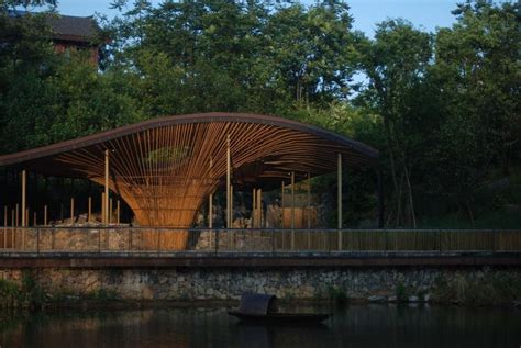Gallery Of Tea Pavilion In Return Village Wisto Design 20 Bamboo