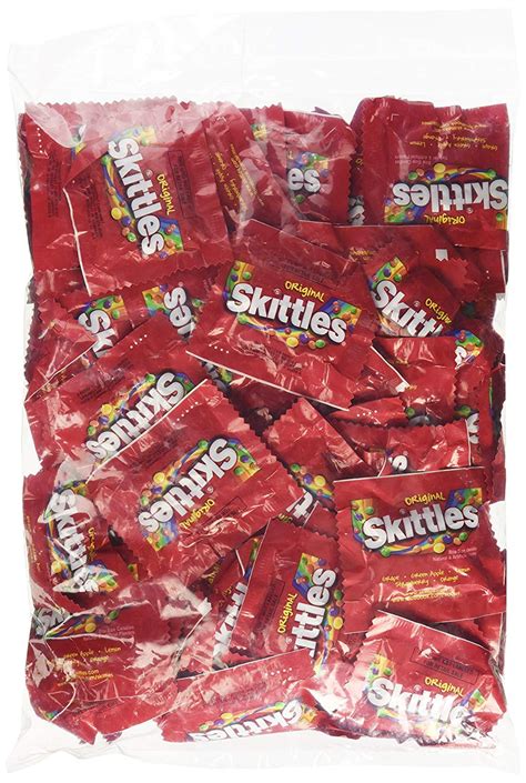 Skittles Fun Size Approximately 70 Packets 25 Pounds
