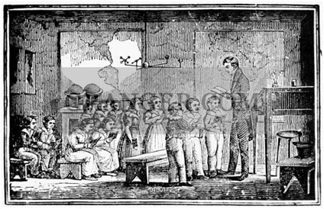 Image Of Grammar School 1790s A Schoolmaster Instructing A Class At