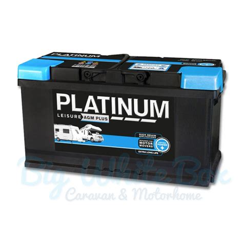 Platinum Agm Battery Agmlb6110l 100ah The Caravan Accessory Store