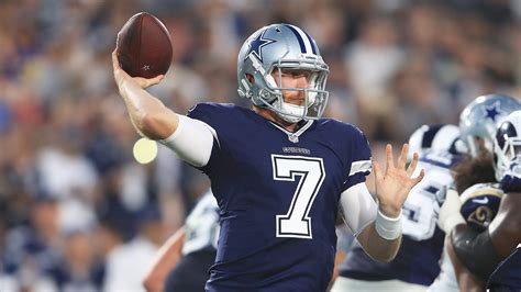 Cowboys To Sign Qb Cooper Rush To Practice Squad Report