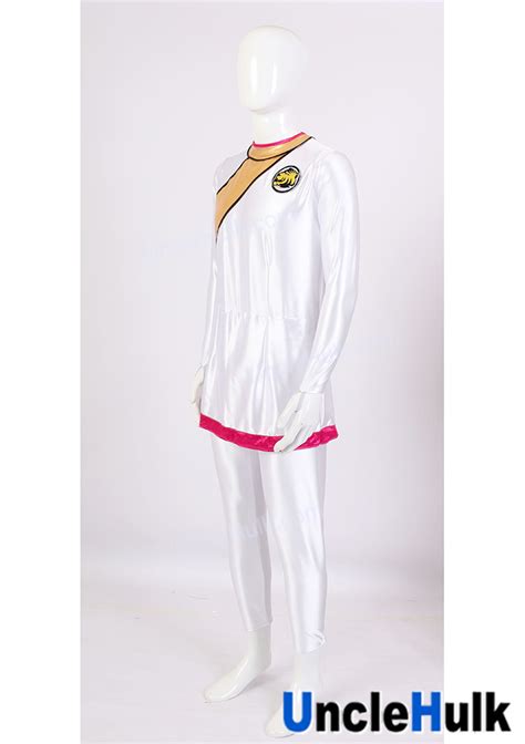 Hyakujuu Sentai Gaoranger Gao White Cosplay Costume Satin Fabric