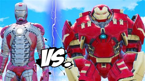 Iron Man Vs Hulkbuster Epic Superheroes Battle Youtube