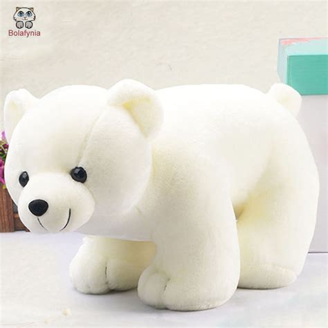 Bolafynia Children Plush Stuffed Toy Cute White Polar Bear
