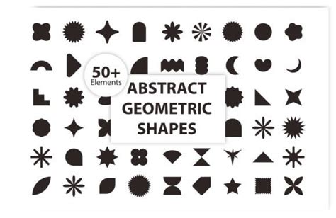 Abstract Geometric Shapes Graphic By Endiarrai · Creative Fabrica