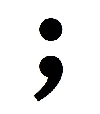 However, i'm not convinced he knows. The Author's Hideaway: Semicolon Use