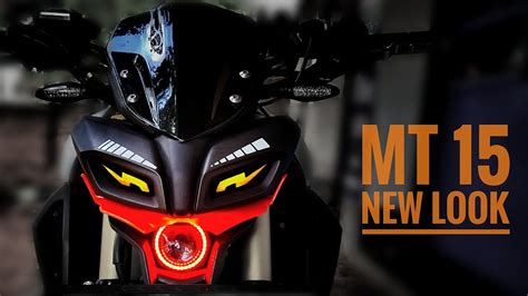 Yamaha Mt 15 Crazy Modification Mt 15 Headlight Modify Killer Look Kerala Modification Mt