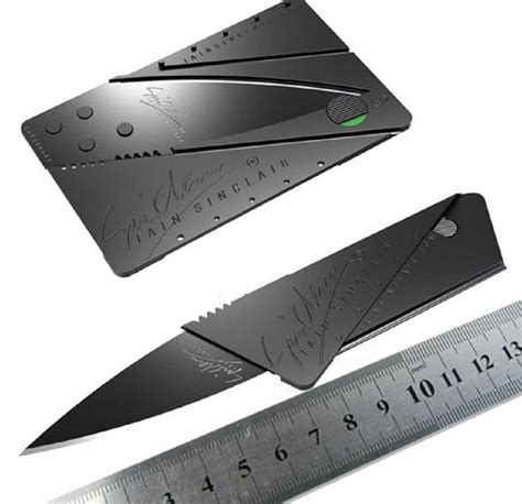 Buy Credit Card Shaped Folding Safety Knife Portable Wallet Knife