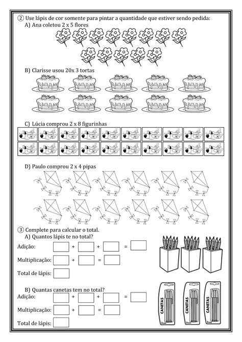 Ideias De Multiplicação 2 Ano