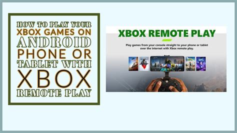 How To Xbox Remote Play To Your Android Phone Or Tablet Youtube