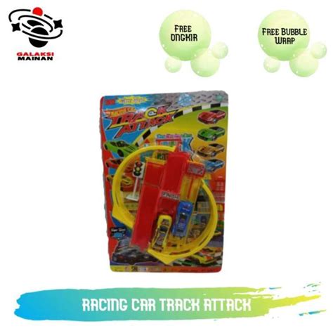 jual mainan anak racing car track attack mobil balap mobilan murah di seller pasar murah