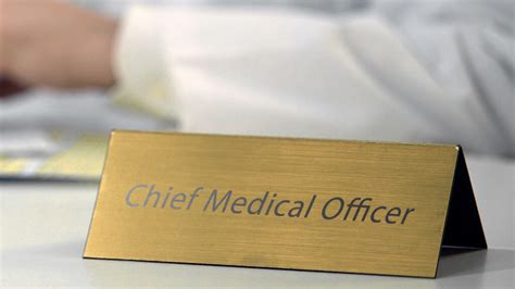 Changing Roles And Skill Sets For Chief Medical Officers