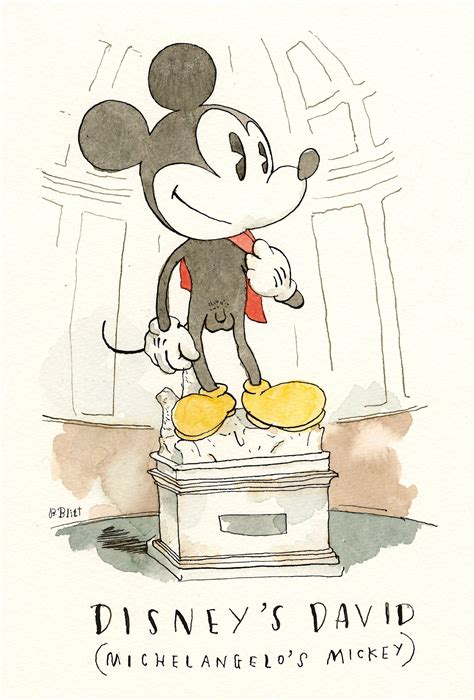 Disneys David Or Michelangelos Mickey The New Yorker