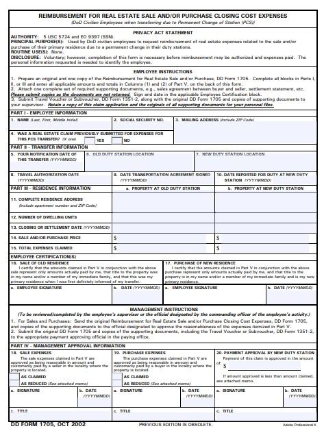 Download Dd 1705 Fillable Form