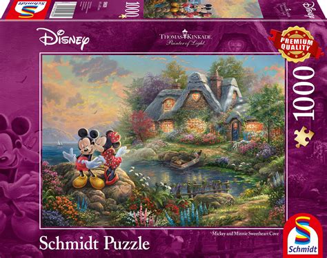 Buy Schmidt59639 Thomas Kinkade Disney Mickey Mouse Jigsaw Puzzle 1000