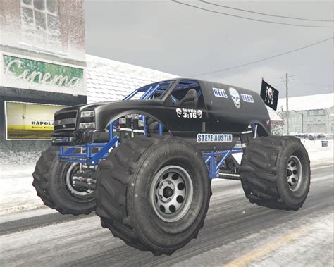 Stone Cold Steve Austin Monster Truck Gta 5 Mods