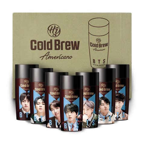 On august 2, korea yakult announced the release of the special bts package. BTS BangTan Kpop Cold Brew Americano Coffee, Random ...