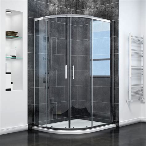 900 x 800 mm sliding door quadrant shower cubicle enclosure elegant elegant us