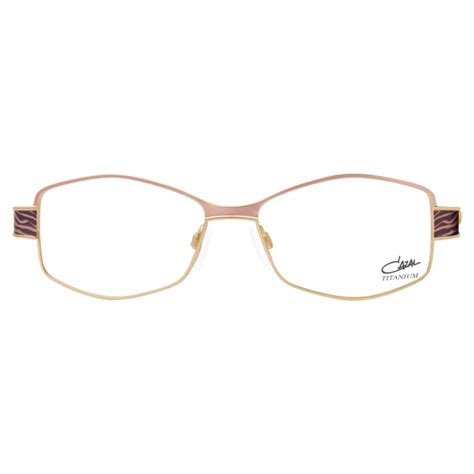 Cazal Vintage 1257 Legendary Gold Salmon Optical Glasses Cazal Eyewear Avvenice