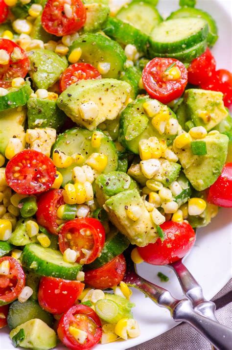 This Corn Avocado Salad Recipe Is So Tasty Simple And