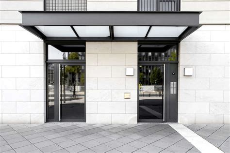 Entrance canopies and walkways can really transform the appearance of a building and can be designed and built to your own unique preference. Entrance Canopies | Metal Fabrication London