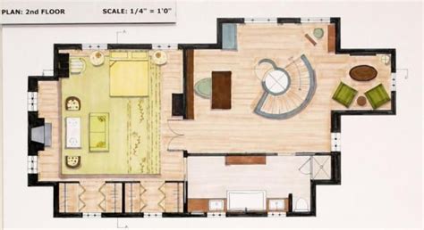 T Seabaugh Concept Country House Floor Plan 650×355