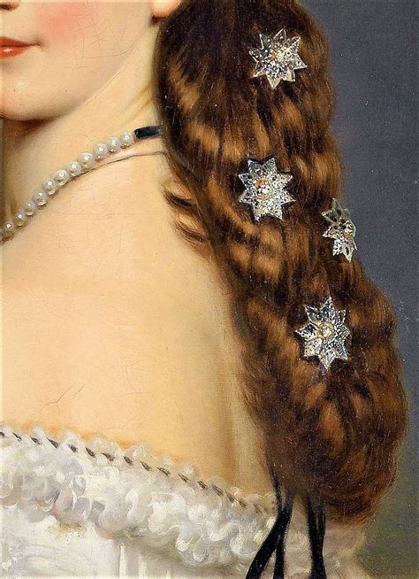 Empress Elizabeth Sissi Of Austria By Franz Xavier Winterhalter Click