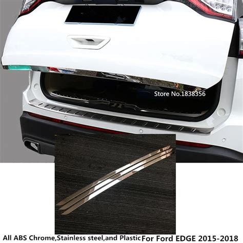 Aliexpress Com Buy Car Styling Body Abs Chrome Rear Door Tailgate