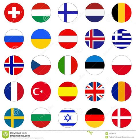 Wenn man was mag, muss man es ja ni… rucksacktour durch europa. Europäische Flaggen - Flaggen Von Ländern In Europa Vektor Abbildung - Illustration von ...