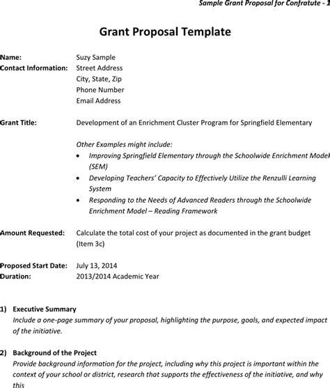 Best Grant Proposal Template