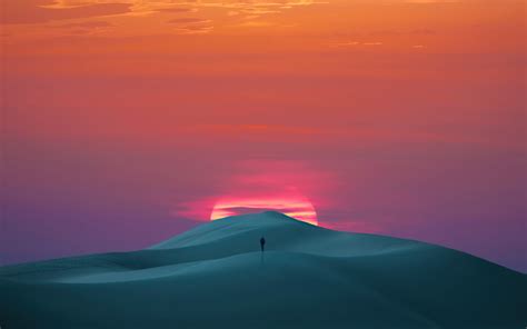 1920x1200 Walk Until Dawn Hd Desert Sunset 1200p Wallpaper Hd Artist