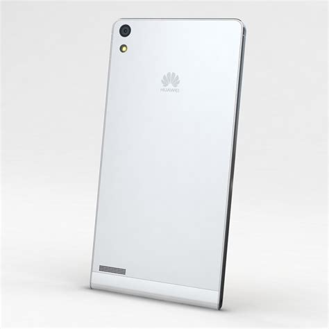Huawei Ascend P6 White 3d Max
