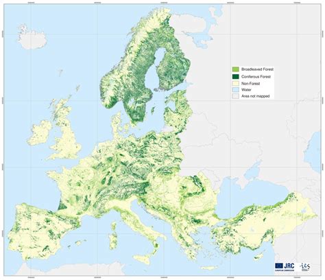 Data Forest Coverage European Free Gis Datasets Geographic