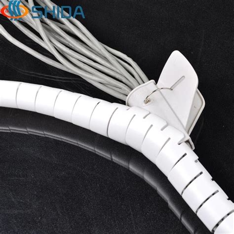 Hook and loop braided cable wrap comes in material choices of polyester and nylon. electrical wire storage data Computer cable Protection ...