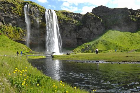 Island Wasserfall 8 Foto And Bild Landschaft Wasserfälle Bach Fluss And See Bilder Auf