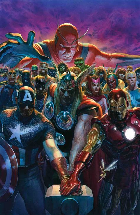 Avengers 700 Variant Cover By Alex Ross Rmarvel