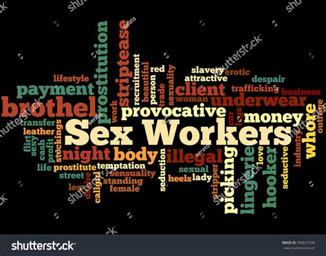 sex workers word cloud concept on stock illustration 390637306 shutterstock