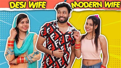 Desi Wife Vs Modern Wife Desi Wife Vs Modern Wife By Baklol Video