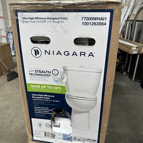 Niagara Stealth 2 Piece Toilet 08 Gpf Single Flush Chair Height