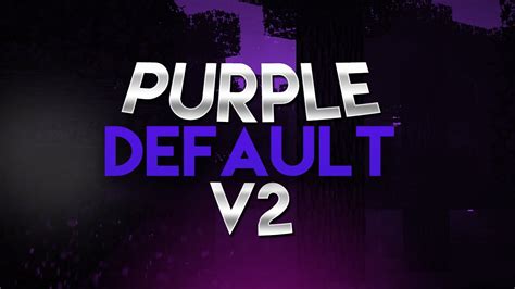 Purple Default Texture Pack Version 2 Uhc Pvp Pack Youtube